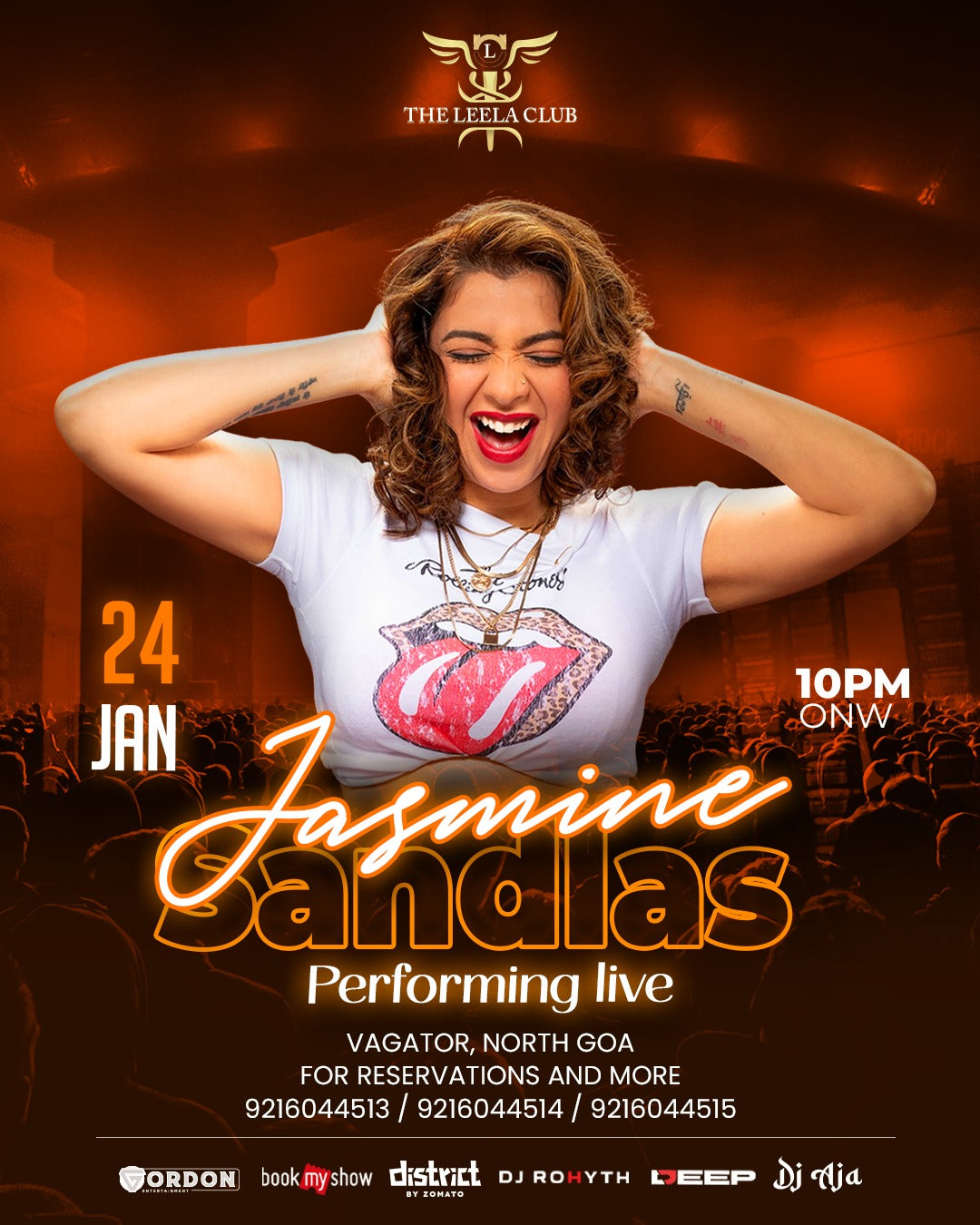 Jasmine Sandlas — Live in Concert The Leela Club